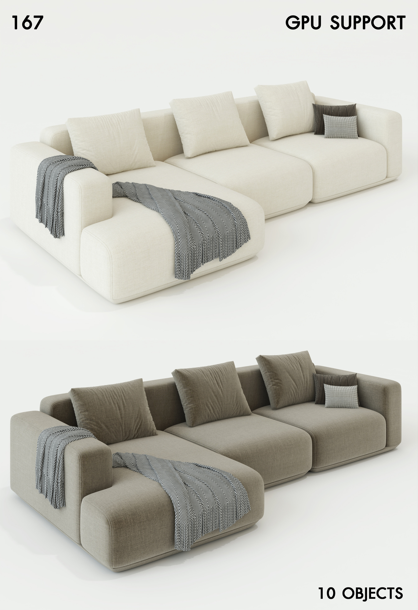 Corner Grant Sofa by Lavsit