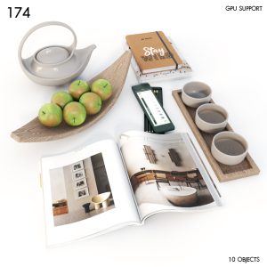 Apple and Tea Decoration Set