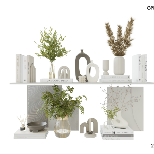 Decorative Shelf Set