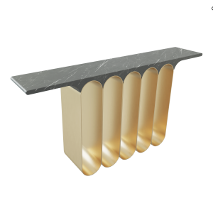 Herve Langlais Steel Console