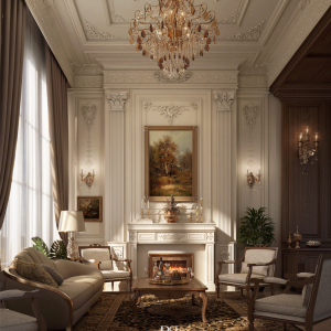 Classic Living Room Scene